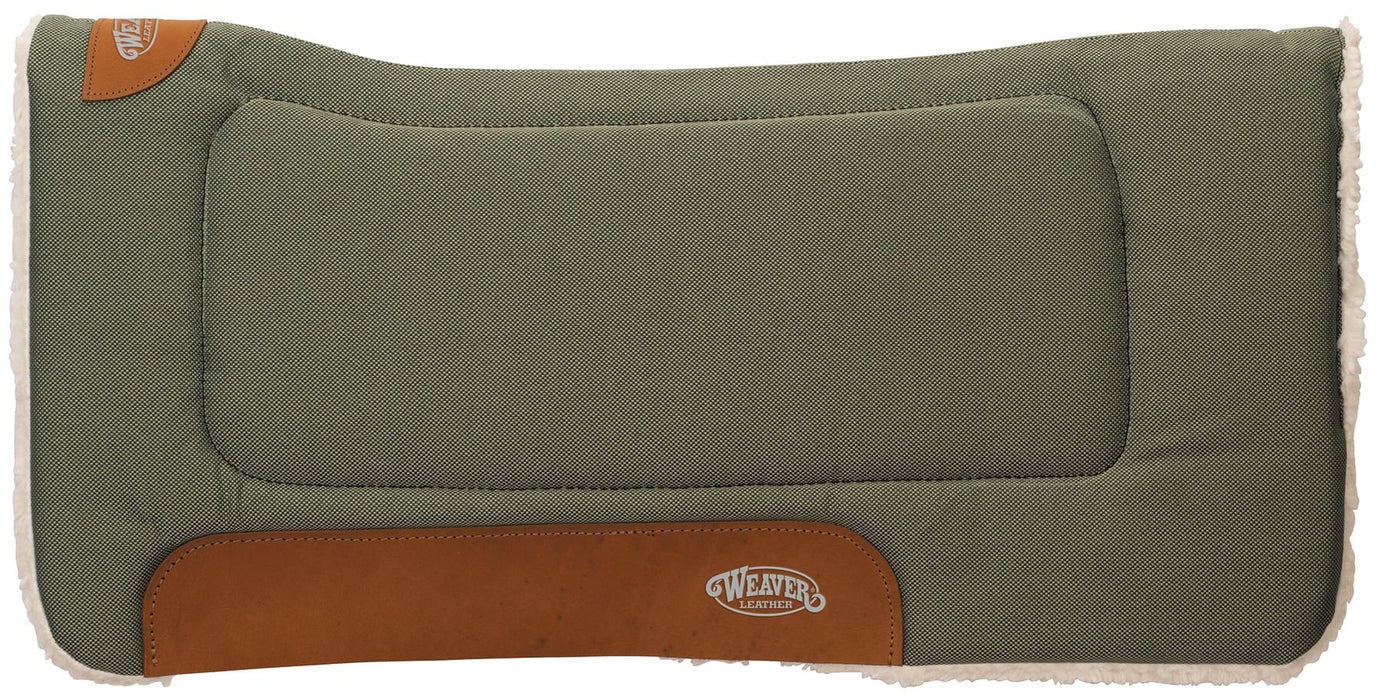 Weaver Contoured Cordura Saddle Pad, 32' x 32' - Jeffers - Horse Supplies > Horse Tack > Saddle Pads & Blankets