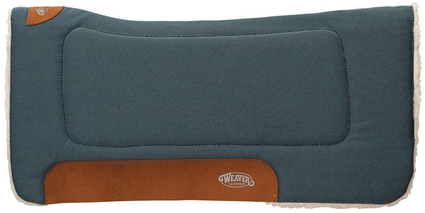 Weaver Contoured Cordura Saddle Pad, 32' x 32' - Jeffers - Horse Supplies > Horse Tack > Saddle Pads & Blankets