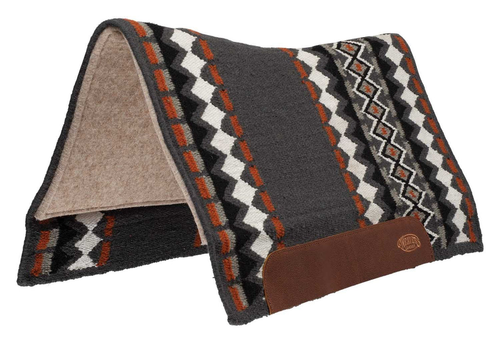 Weaver Flex Contour Wool Blend Felt Saddle Pad, Amarillo - Jeffers - Horse Supplies > Horse Tack > Saddle Pads & Blankets