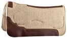 Weaver Leather Contoured Shock - Absorbing Gel Wool Saddle Pad - Jeffers - Horse Supplies > Horse Tack > Saddle Pads & Blankets