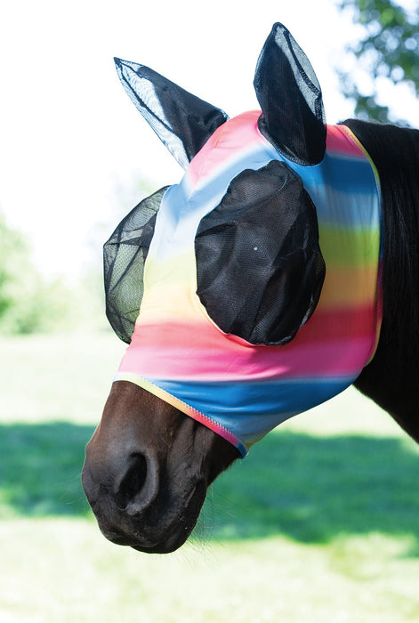 Weaver Lycra Fly Mask with Ears, Med/Full - Jeffers - Horse Supplies > Horse Fly Masks