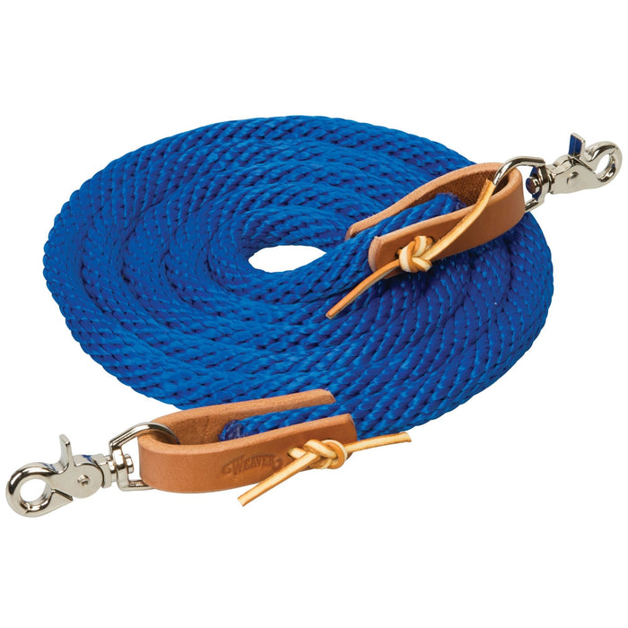 Weaver Poly Roper Reins, 5/8' x 8' - Jeffers - Horse Supplies > Horse Tack > Reins