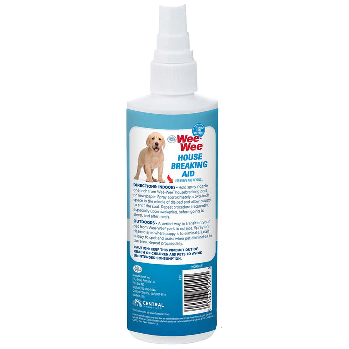 Wee - Wee Housebreaking Aid, Puppy & Dog Potty Training Spray, 8 oz - Jeffers - Animal & Pet Supplies > Pet Training Aids