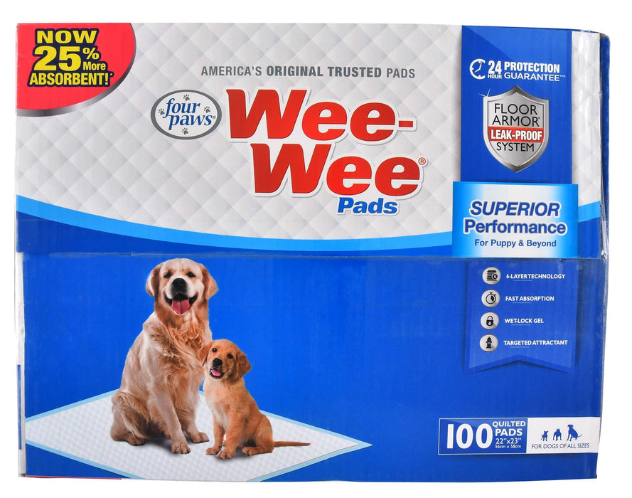 Wee Wee Pads - Jeffers - Animal & Pet Supplies > Pet Training Aids