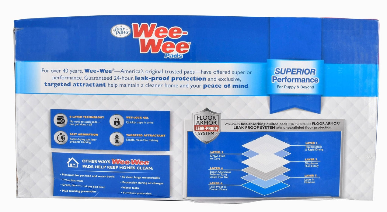 Wee Wee Pads - Jeffers - Animal & Pet Supplies > Pet Training Aids