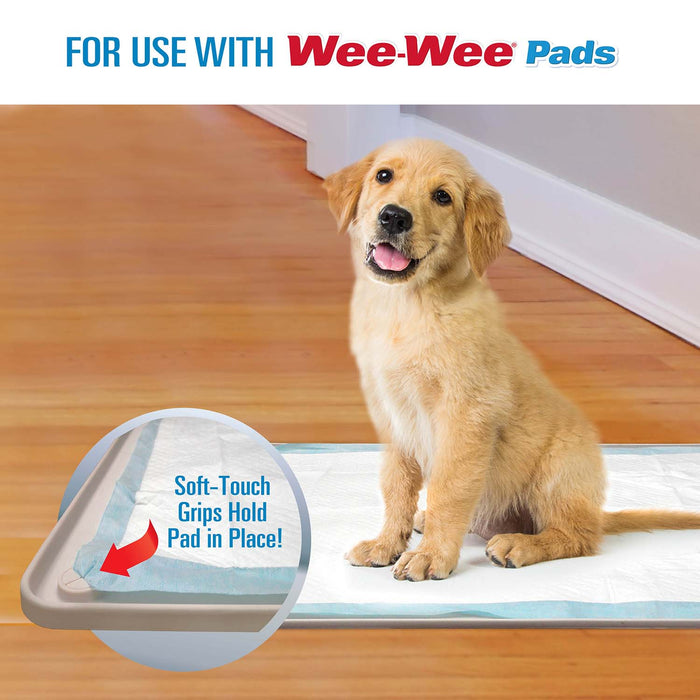 Wee - Wee Silicone Dog Housebreaking Pad Holder, 22' x 23' - Jeffers - Animal & Pet Supplies > Pet Training Aids