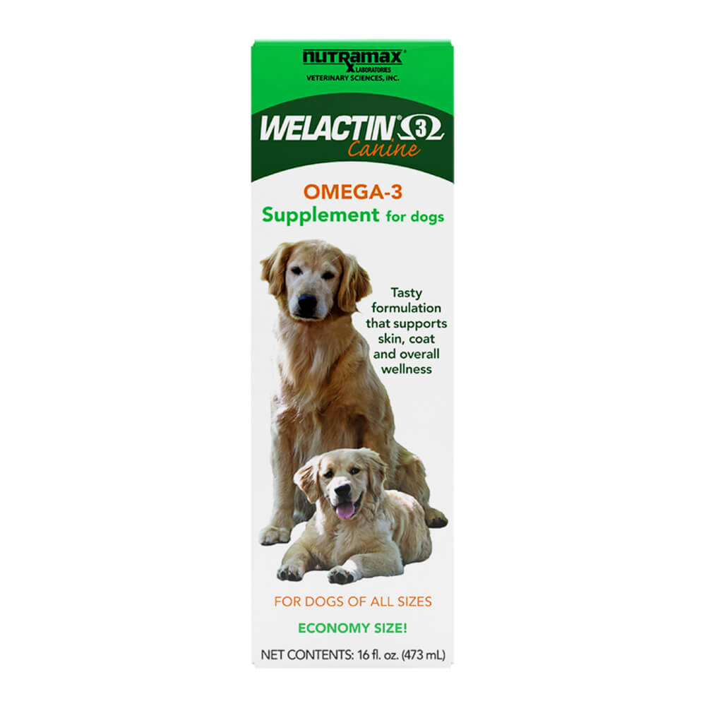 Welactin Natural Omega - 3 Supplement for Dogs, 16 fl oz - Jeffers - Animal Health & Wellness > Skin & Coat Care