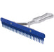 Plastic Fluffer Comb - Blue  