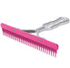 Plastic Fluffer Comb - Pink  