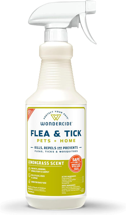 Wondercide Flea, Tick & Mosquito Control Spray for Pets + Home - Jeffers - Animal Health & Wellness > Flea & Tick Control