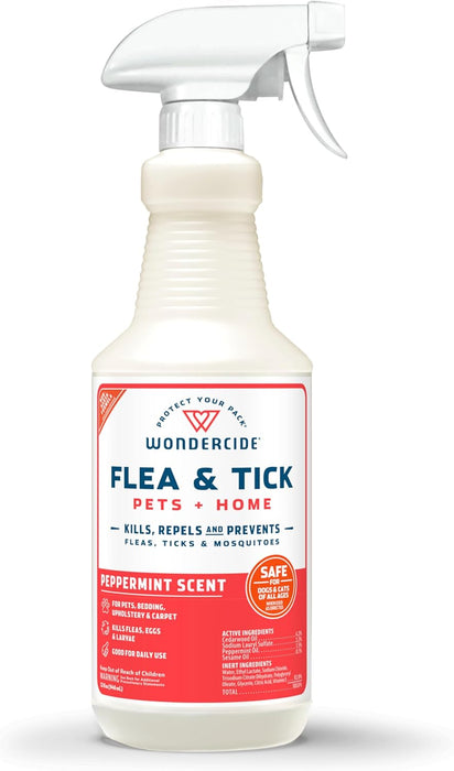 Wondercide Flea, Tick & Mosquito Control Spray for Pets + Home - Jeffers - Animal Health & Wellness > Flea & Tick Control