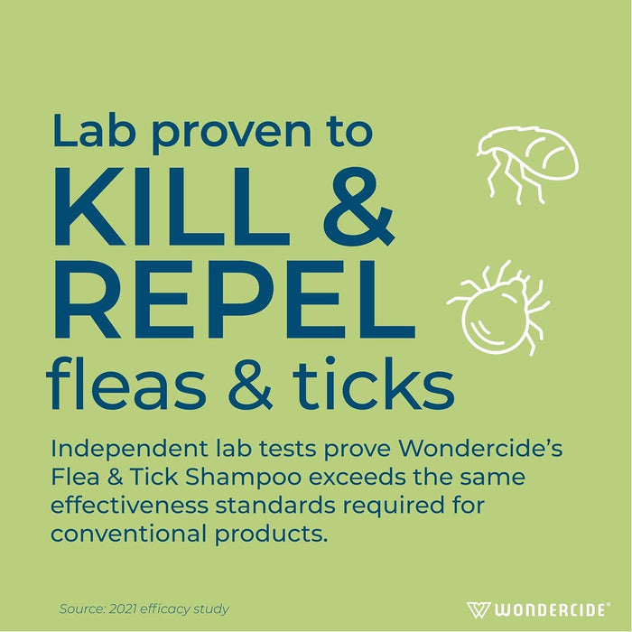 Wondercide Flea & Tick Shampoo for Dogs + Cats, 12 oz, Peppermint - Jeffers - Animal & Pet Supplies > Pet Grooming > Pet Shampoo & Conditioner