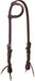 Working Tack Chevron Designer Hardware Sliding Ear Headstall - Jeffers - Horse Supplies > Horse Tack > Bridles & Headstalls