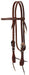 Working Tack Copper Flower Browband Headstall - Jeffers - Horse Supplies > Horse Tack > Bridles & Headstalls