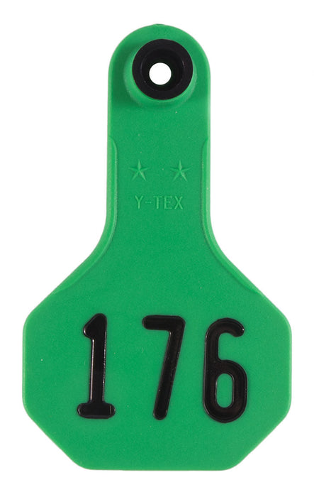 Y - Tex Numbered Ear Tags (Small), 25 count - Jeffers - Farm & Ranch Supplies > Identification & Ear Tags