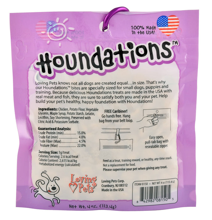 Houndations Small Dog Training Treats, 4 oz - Chicken  