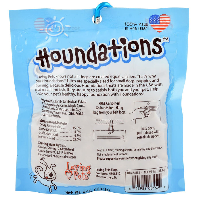 Houndations Small Dog Training Treats, 4 oz - Beef  