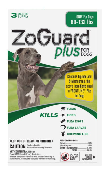 ZoGuard Plus for Dogs, 3 pack - Jeffers - Animal Health & Wellness > Flea & Tick Control