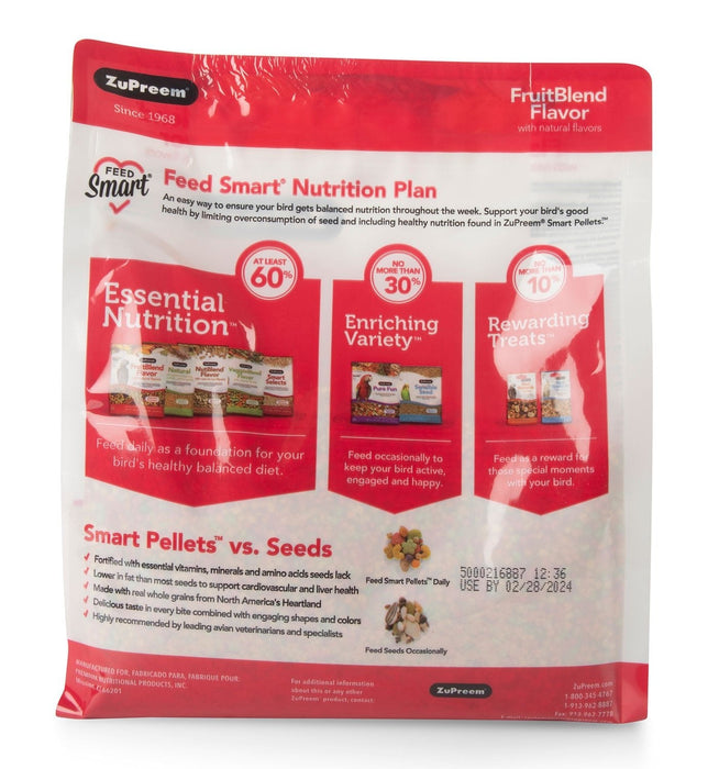 Zupreem FruitBlend Flavor Bird Food - Jeffers - Bird Supplies > Bird Supplies